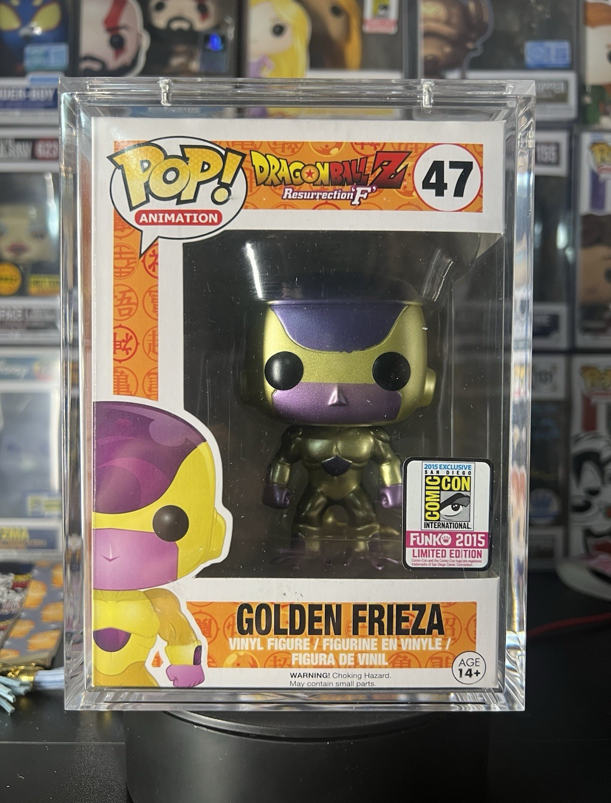 Funko Pop Vinyl Golden Frieza SDCC Exclusive Limited Edition 2015 #47