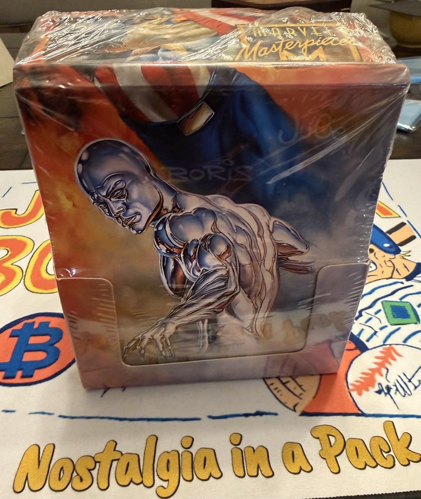 (1) Factory-Sealed Box 1996 Fleer/SkyBox Marvel Masterpieces Very Scarce (1) Factory-Sealed Box 1996 Fleer/SkyBox Marvel Masterpieces Very Scarce