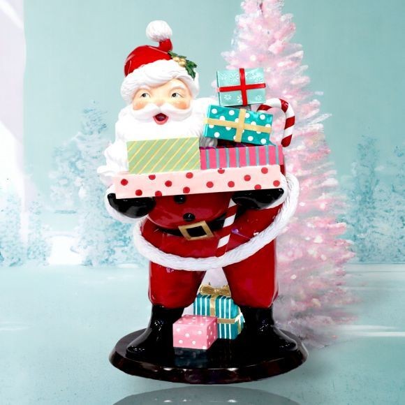 PRE-ORDER 6 FT Vintage Retro Santa With Gifts Christmas Decor *SHIPS 8/2026* PRE-ORDER 6 FT Vintage Retro Santa With Gifts Christmas Decor *SHIPS 8/2026*