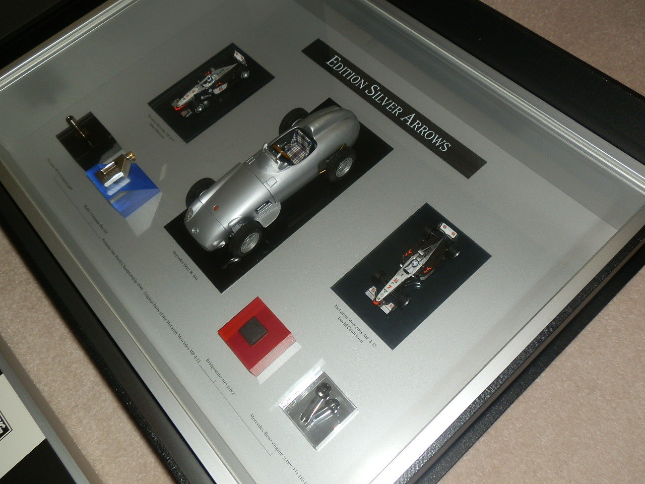 F1 1998 Mercedes Mclaren Silver Arrow Mp 4-13 W196 Model Kit Car Scale 1:43 1:18 F1 1998 Mercedes Mclaren Silver Arrow Mp 4-13 W196 Model Kit Car Scale 1:43 1:18