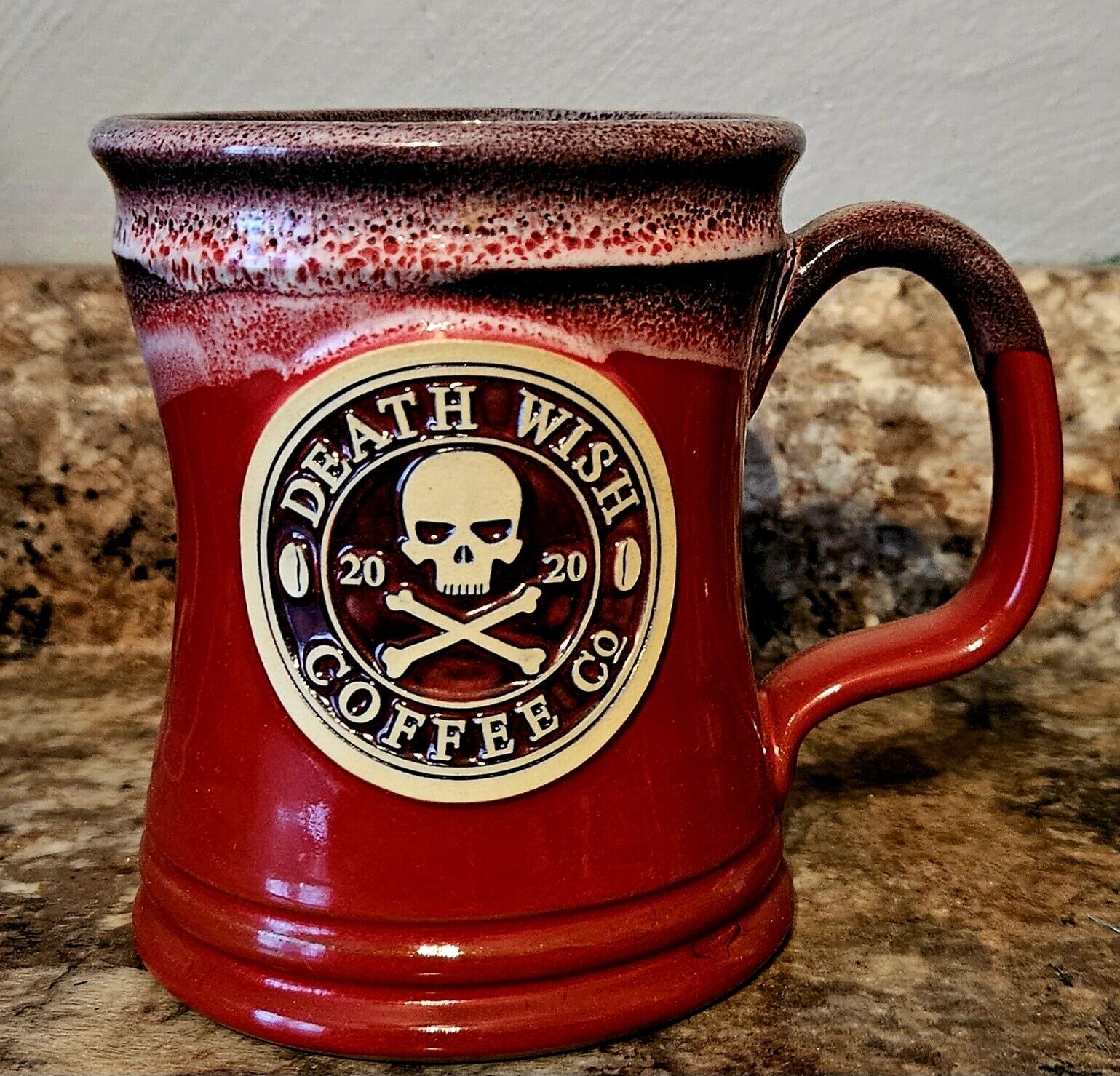 Death Wish Coffee Employee Relentless Mug  2020