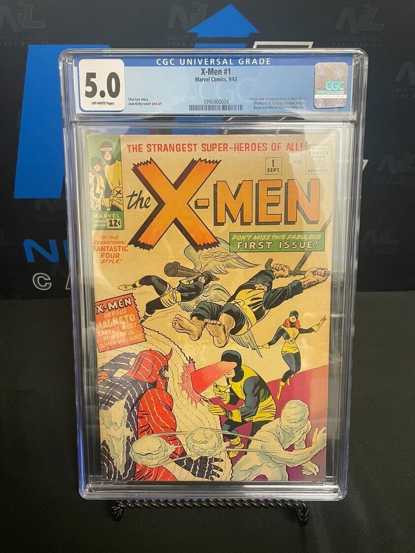 1963 X-Men #1 Origin Marvel Comics 9/63 1st Appearance of the X-Men CGC 5.0