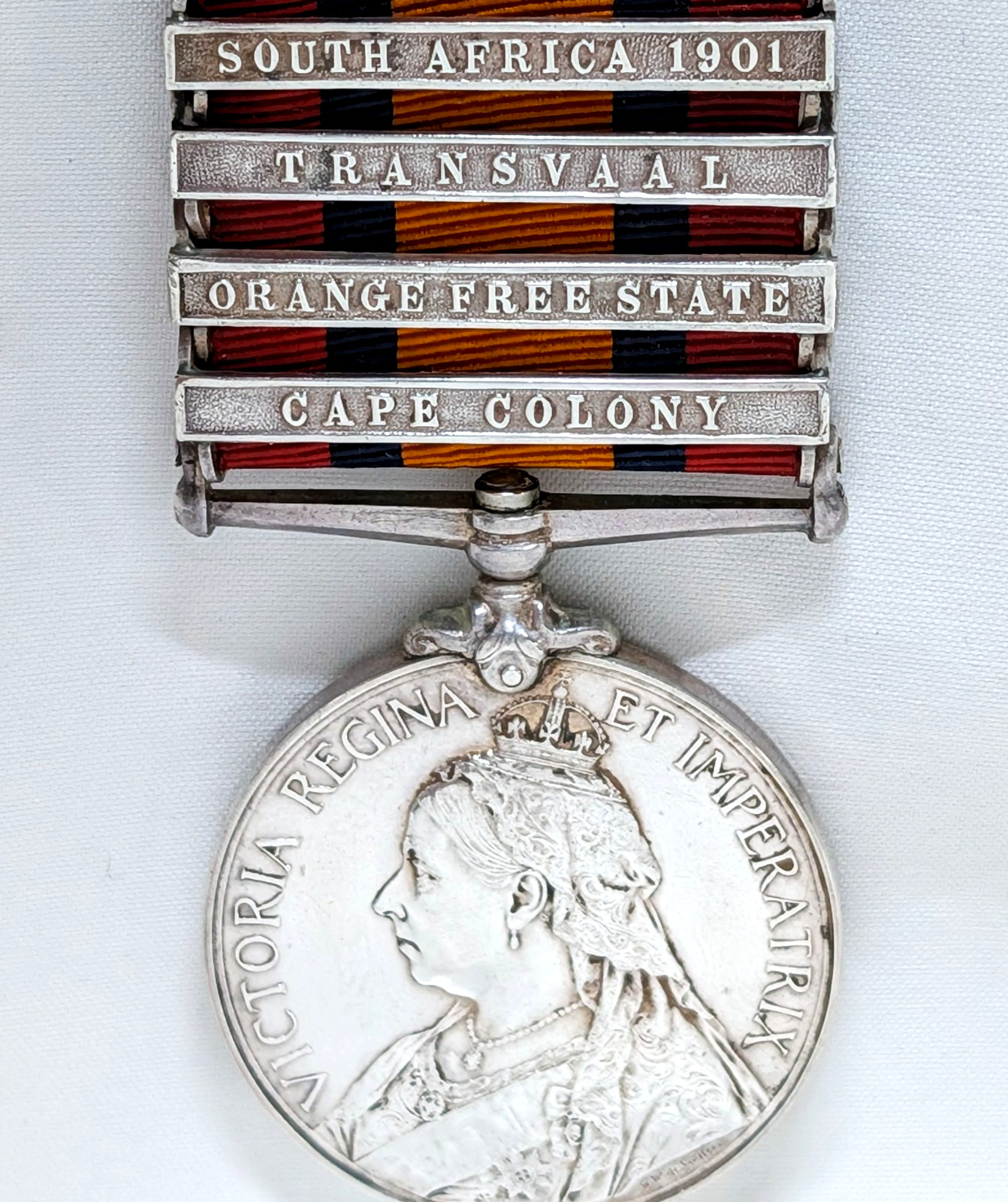 Died disease Paget's Horse/Bedfordshire Yeomanry Boer War medal Bromley pre WW1