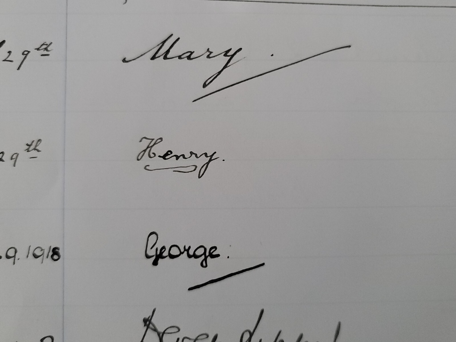 Prince George Henry Princess Mary Helena Cambridge Royalty Signed Royal Document Prince George Henry Princess Mary Helena Cambridge Royalty Signed Royal Document