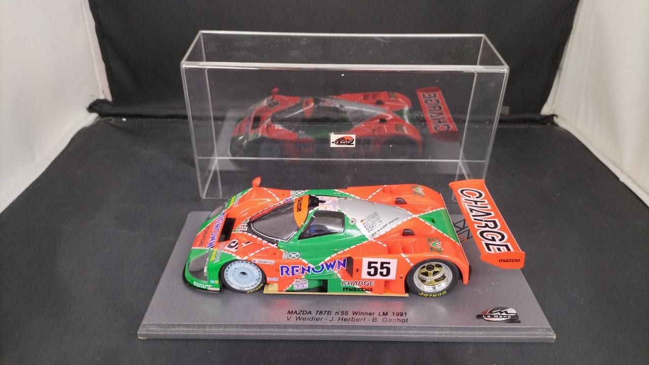 Mazda 787B No.55 Winner 1991 Miniature Model (Open Box)