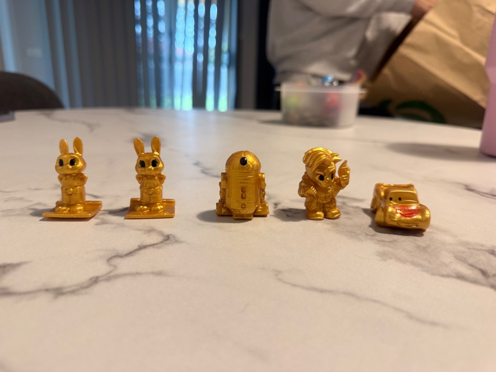 SUPER RARE GOLD OOSHIES INCLUDING R2D2