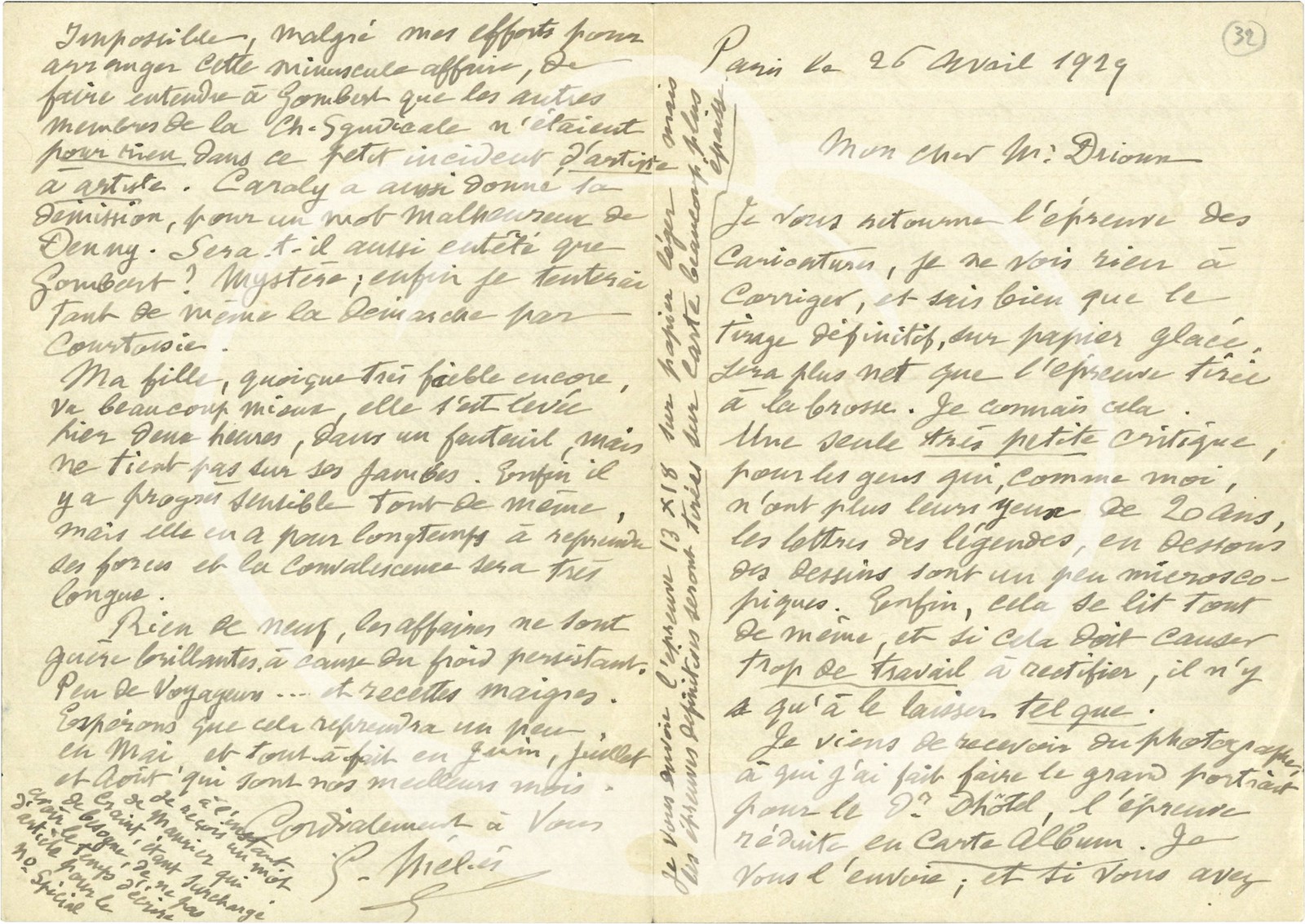 Silent Film ARCHIVE OF SIX HANDWRITTEN LETTERS BY DIRECTOR GEORGES #147302 Silent Film ARCHIVE OF SIX HANDWRITTEN LETTERS BY DIRECTOR GEORGES #147302