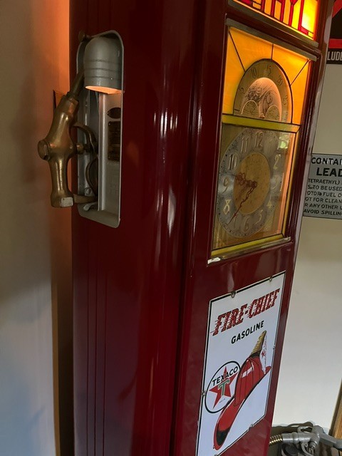 Gasoline Pump Vintage Neptune Meter Co. No. E7002 Gasoline Pump Vintage Neptune Meter Co. No. E7002