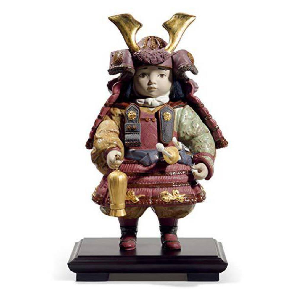 Lladro Warrior Boy Waka Musha Figurine 01013045