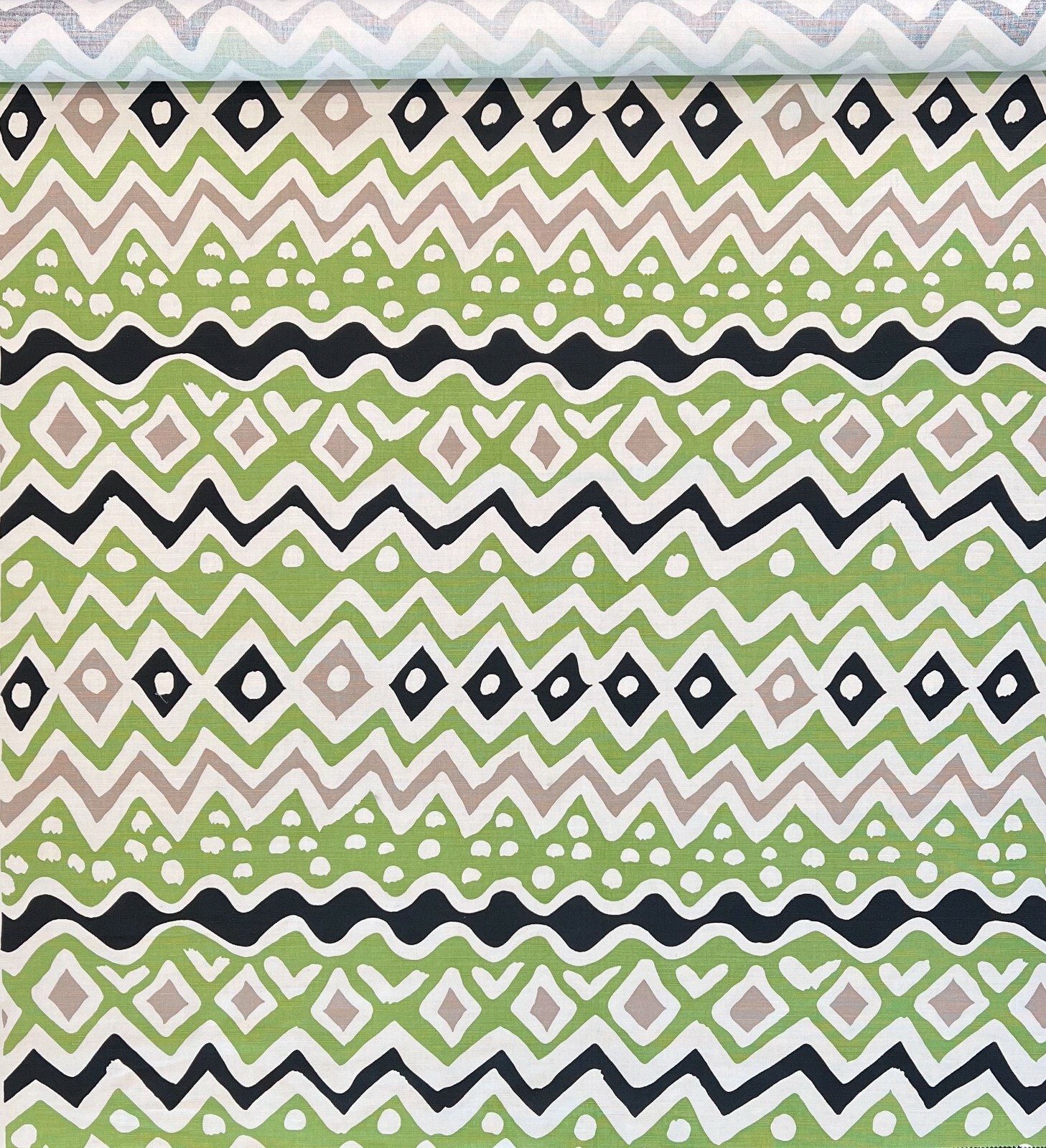 Quadrille Alan Campbell CAP FERRAT Belgian Linen Cotton Fabric