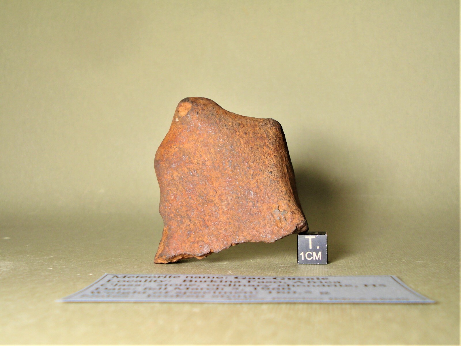meteorite Gao-Guenie, chondrite H5, nice stone 160,5 g, fall 1960