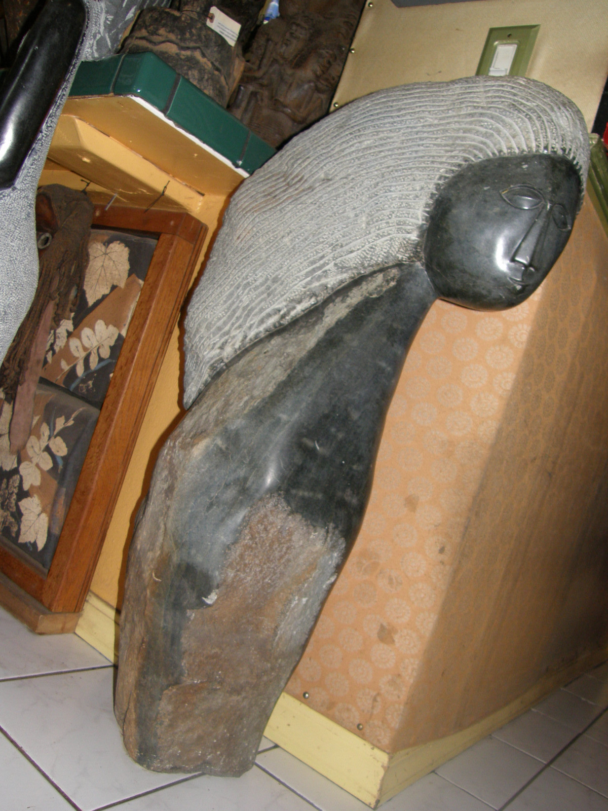 Lazarus Takawira Shona Stone carving Sculpture Zimbabwe Zimbabwian African Art