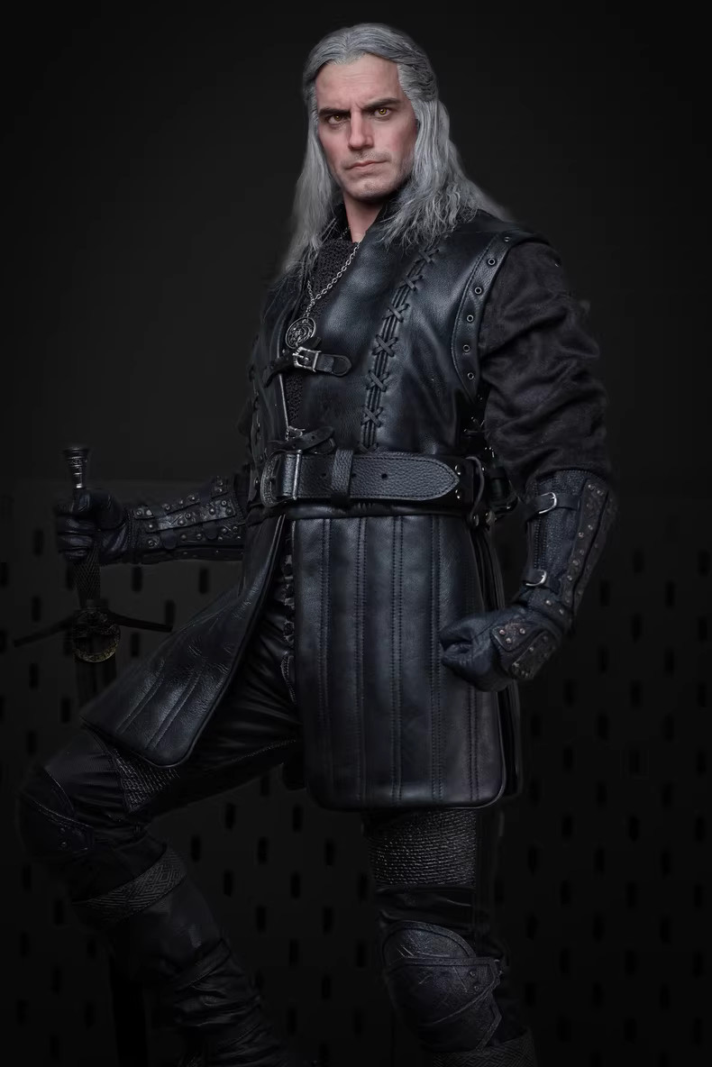 JND Studios HMS016 1/3 The witcher Geralt White Wolf Resin Statue H71.5CM NEW