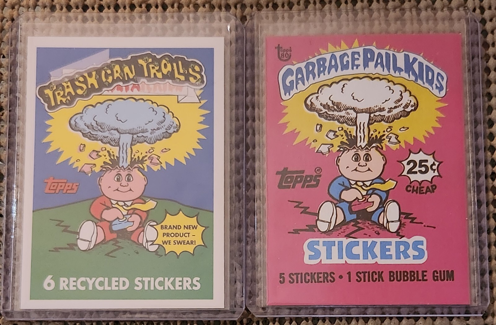 ADAM BOMB LOT: Topps 80th / GPK We Hate the 90s Wax Parody Sticker SP CHASE ADAM BOMB LOT: Topps 80th / GPK We Hate the 90s Wax Parody Sticker SP CHASE