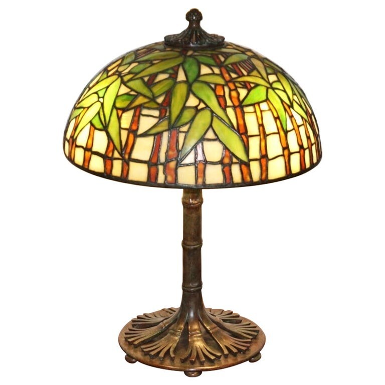 Tiffany Studios Bamboo Table Lamp