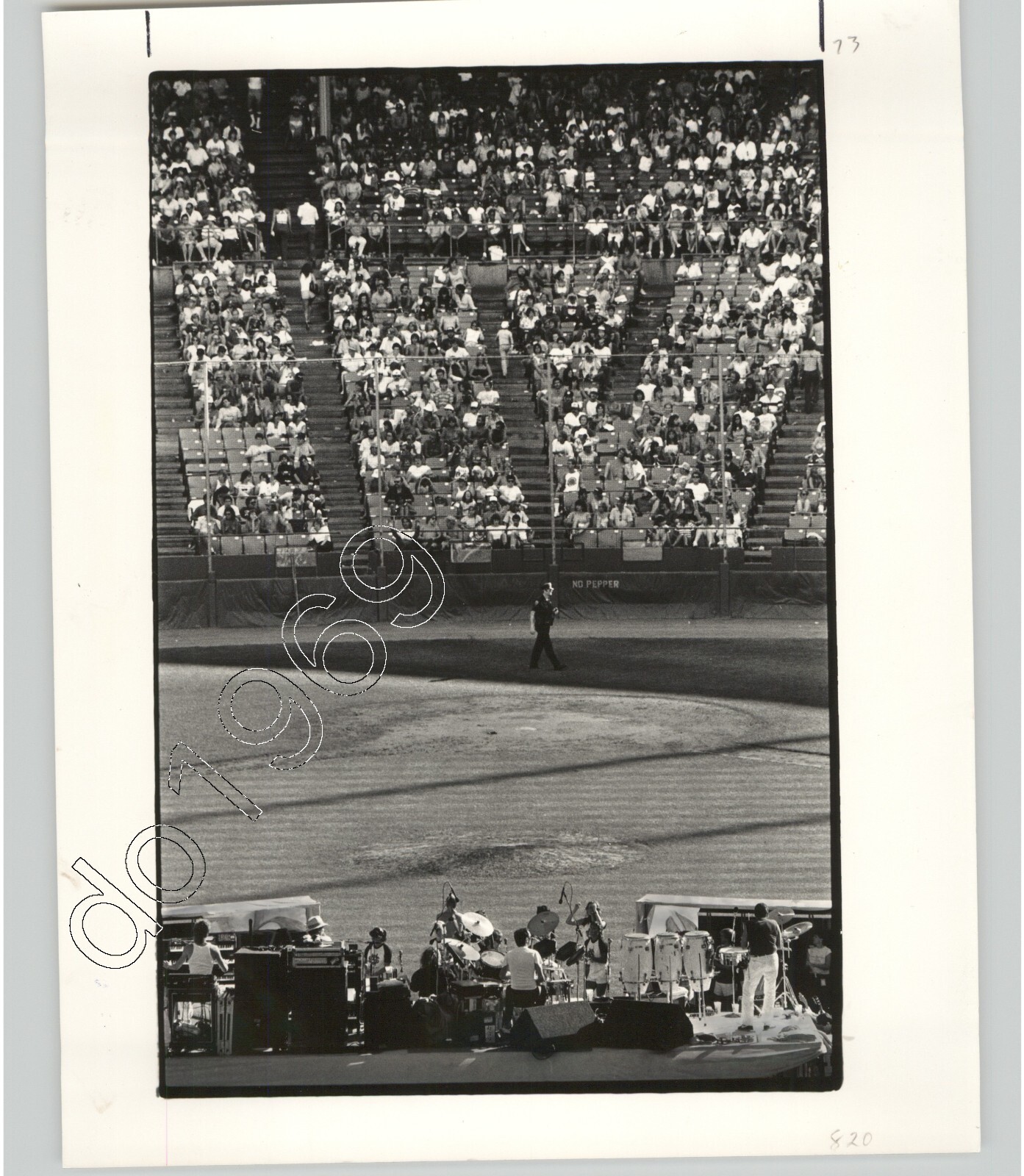 CROSBY STILLS & NASH Candlestick Park SAN FRANCISCO CA 1984 Press Photo CROSBY STILLS & NASH Candlestick Park SAN FRANCISCO CA 1984 Press Photo