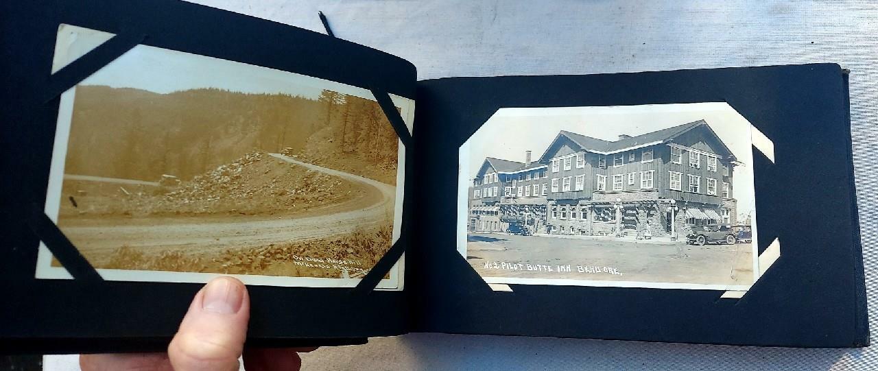 INCREDIBLE 1920's Oregon RPPC Postcard & Photo Album 98 photos INCREDIBLE 1920's Oregon RPPC Postcard & Photo Album 98 photos