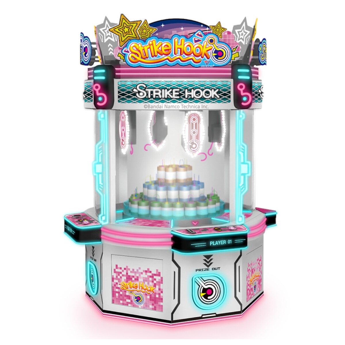 Namco Strike Hook Arcade Redemption Game Namco Strike Hook Arcade Redemption Game