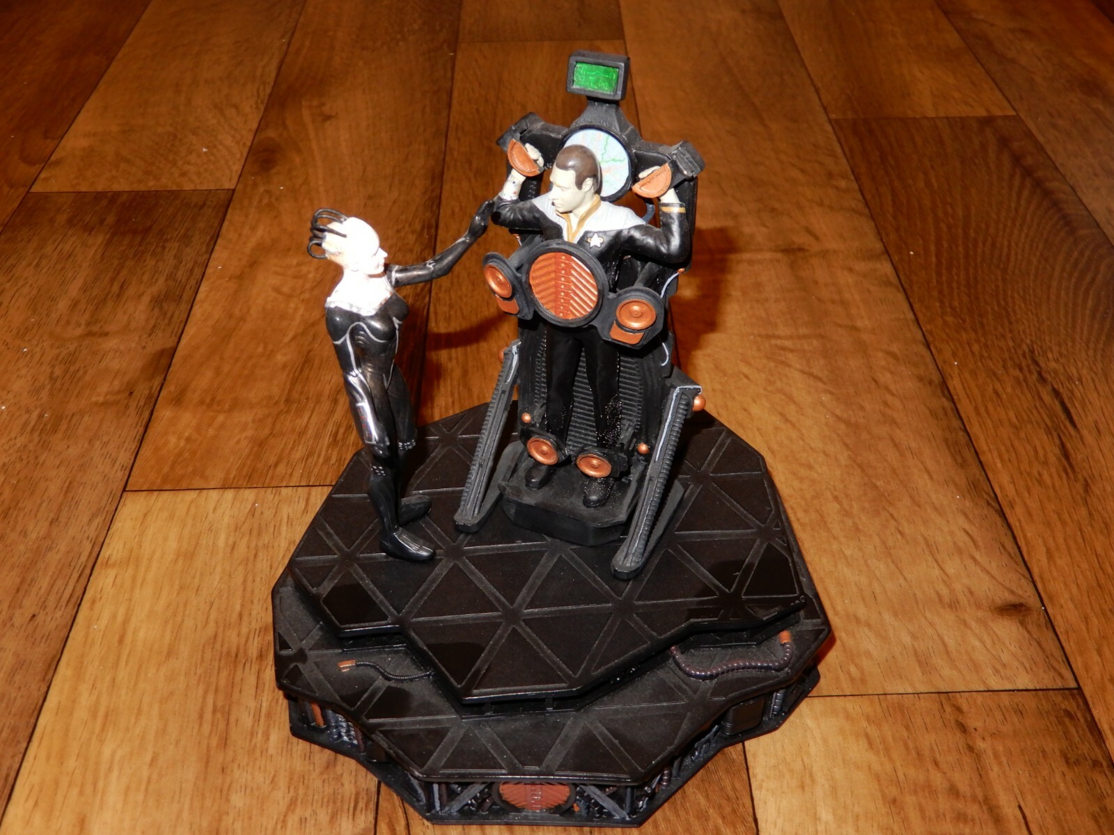 Borg Queen and Data Action figure.   A Must see and read 