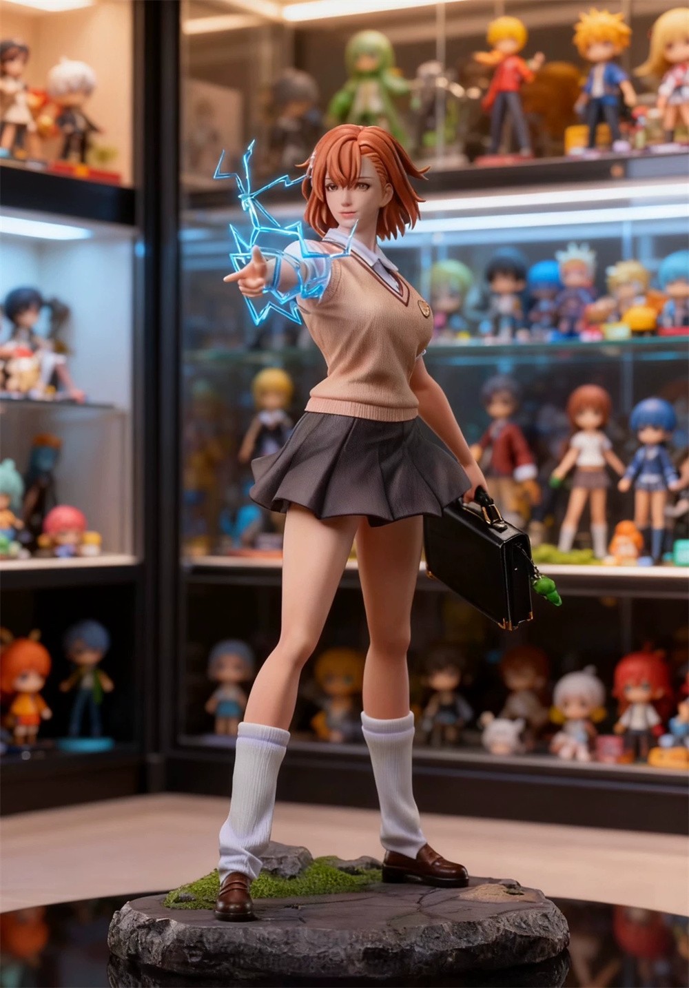 Beast Studio Toaru Majutsu no Index Misaka Mikoto Statue In Stock 1/4 EX 2Post Beast Studio Toaru Majutsu no Index Misaka Mikoto Statue In Stock 1/4 EX 2Post