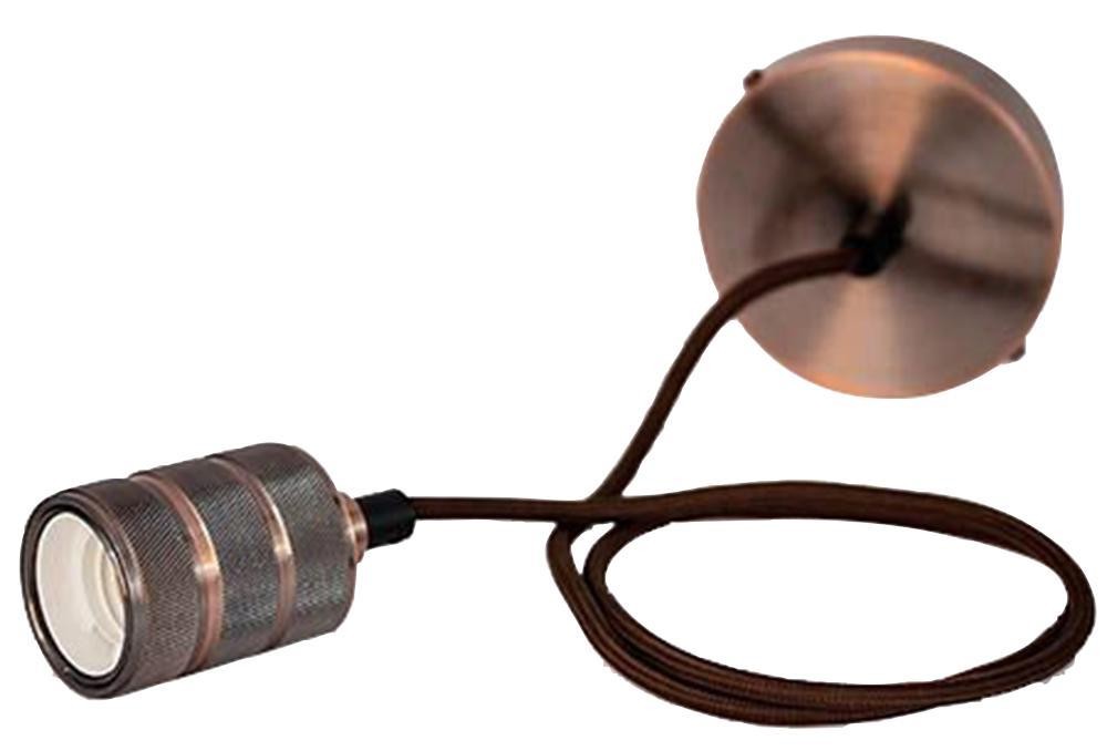 TIME LED - Antique Copper Suspension