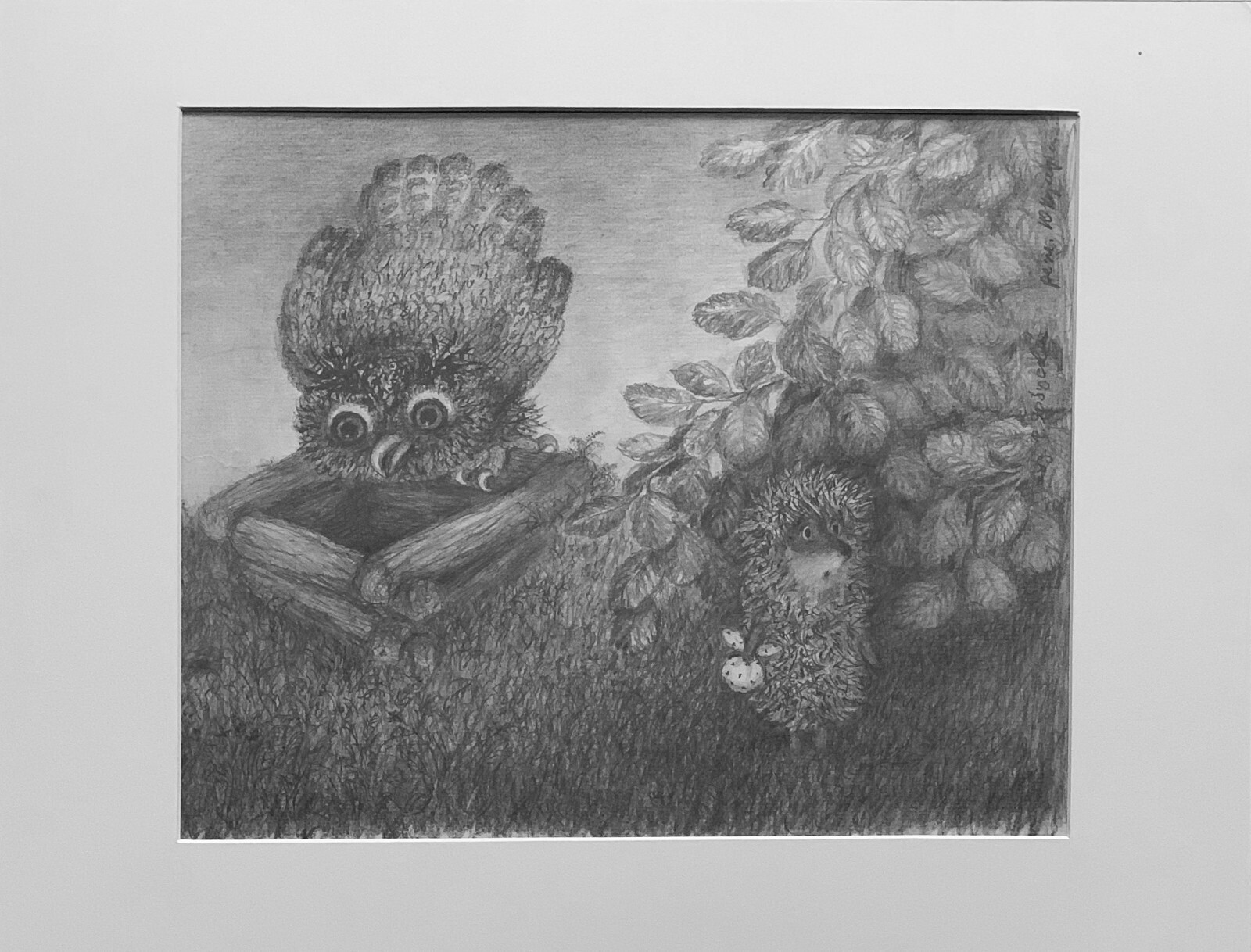 Hedgehog in the Fog Drawing by Yarbusova Norstein/Norshteyn (Hedgehog and Owl) Hedgehog in the Fog Drawing by Yarbusova Norstein/Norshteyn (Hedgehog and Owl)
