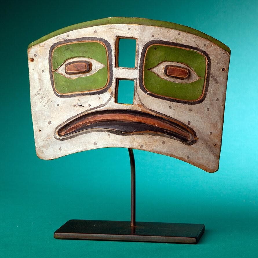 Museum Quality Haida Transformation Mask British Columbia Circa 1870 Rare Museum Quality Haida Transformation Mask British Columbia Circa 1870 Rare
