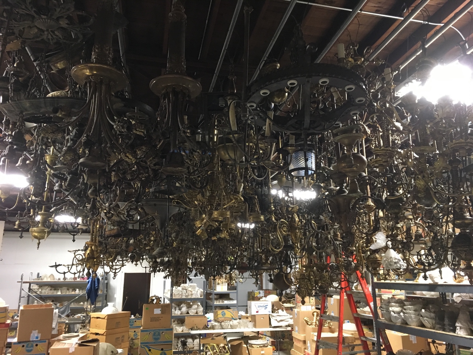 Lifetime 30 Year Collection of Antique Lighting Lamps Light Fixtures Shades Part Lifetime 30 Year Collection of Antique Lighting Lamps Light Fixtures Shades Part
