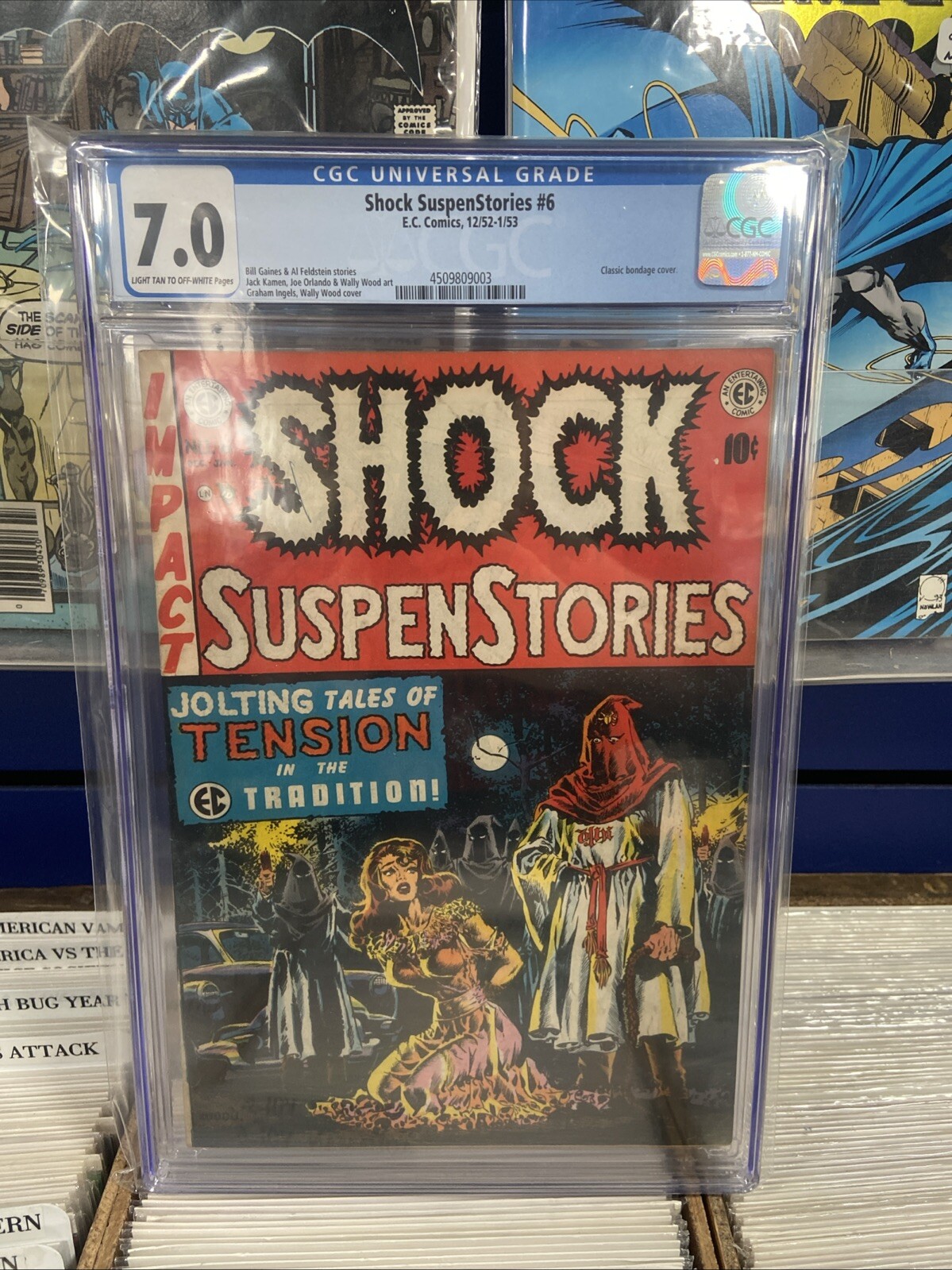 Shock SuspenStories #6 CGC 7.0 (EC Comics December 1952 - January 1953) Pre-code Shock SuspenStories #6 CGC 7.0 (EC Comics December 1952 - January 1953) Pre-code